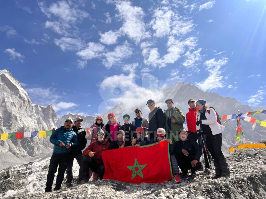 Moroccan Team Completed Everest Base Camp Trek Successfully 2022