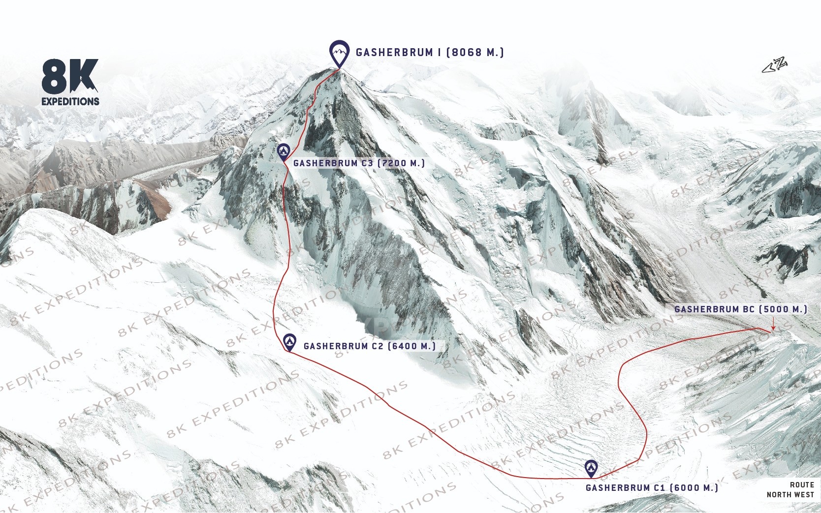 Gasherbrum 1 Expedition (8,080 M) | 11th Highest Mountain In The World |