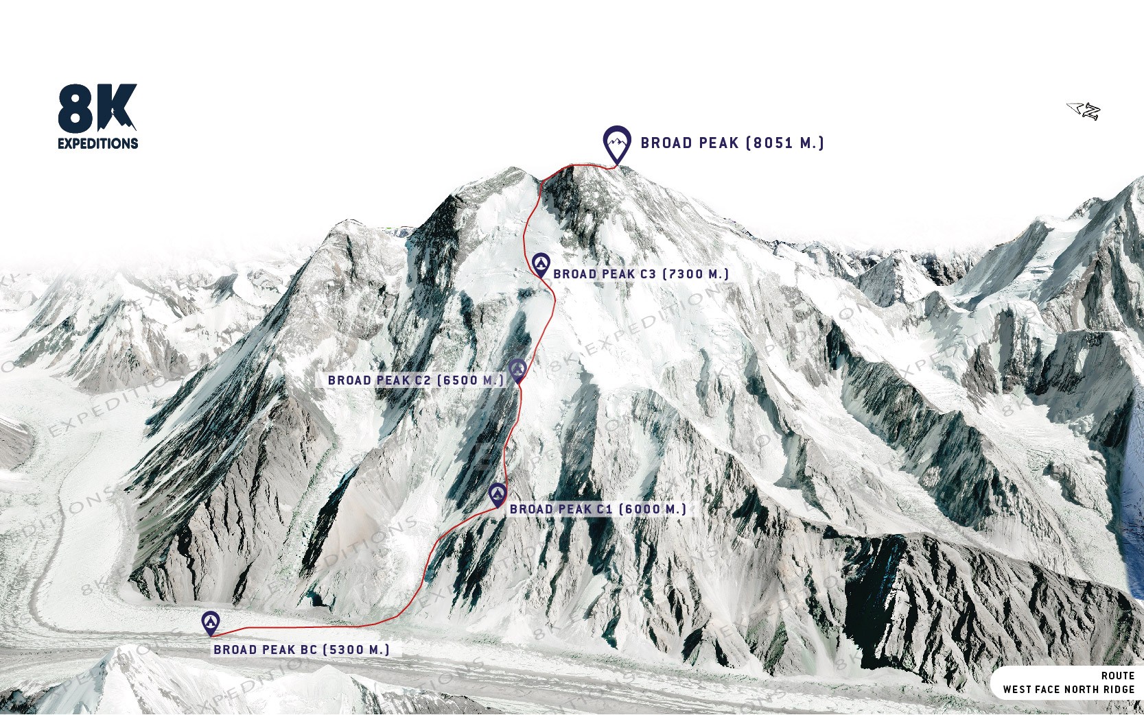Broad Peak Expedition (8,051 M) | 12th Highest Mountain In The World |